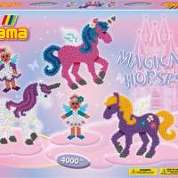 HAMA gift pack Magical Horses, 4,000 pieces, 1 set