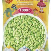 HAMA beads pastel green 1000 pieces, 1 bag