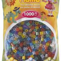 HAMA beads transparent 1,000 pieces, 1 bag