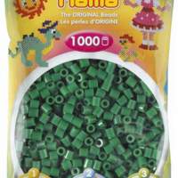 HAMA beads GREEN 1000 pieces, 1 bag