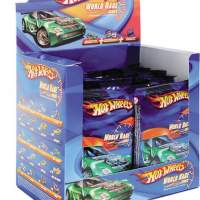Hot Wheels 1:64 World Race Vehicle Foilbag Roll., 24 pieces