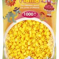 HAMA beads YELLOW 1000 pieces, 1 bag